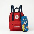 (Combo Pack) Leading Learning Centre Backpack (Red) + Leading Learning Centre Pencil Case (Space)